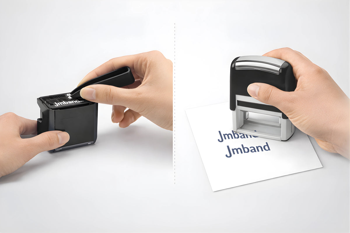 Ferramenta de carimbo faça-você-mesmo para artesanato personalizado e relevo.