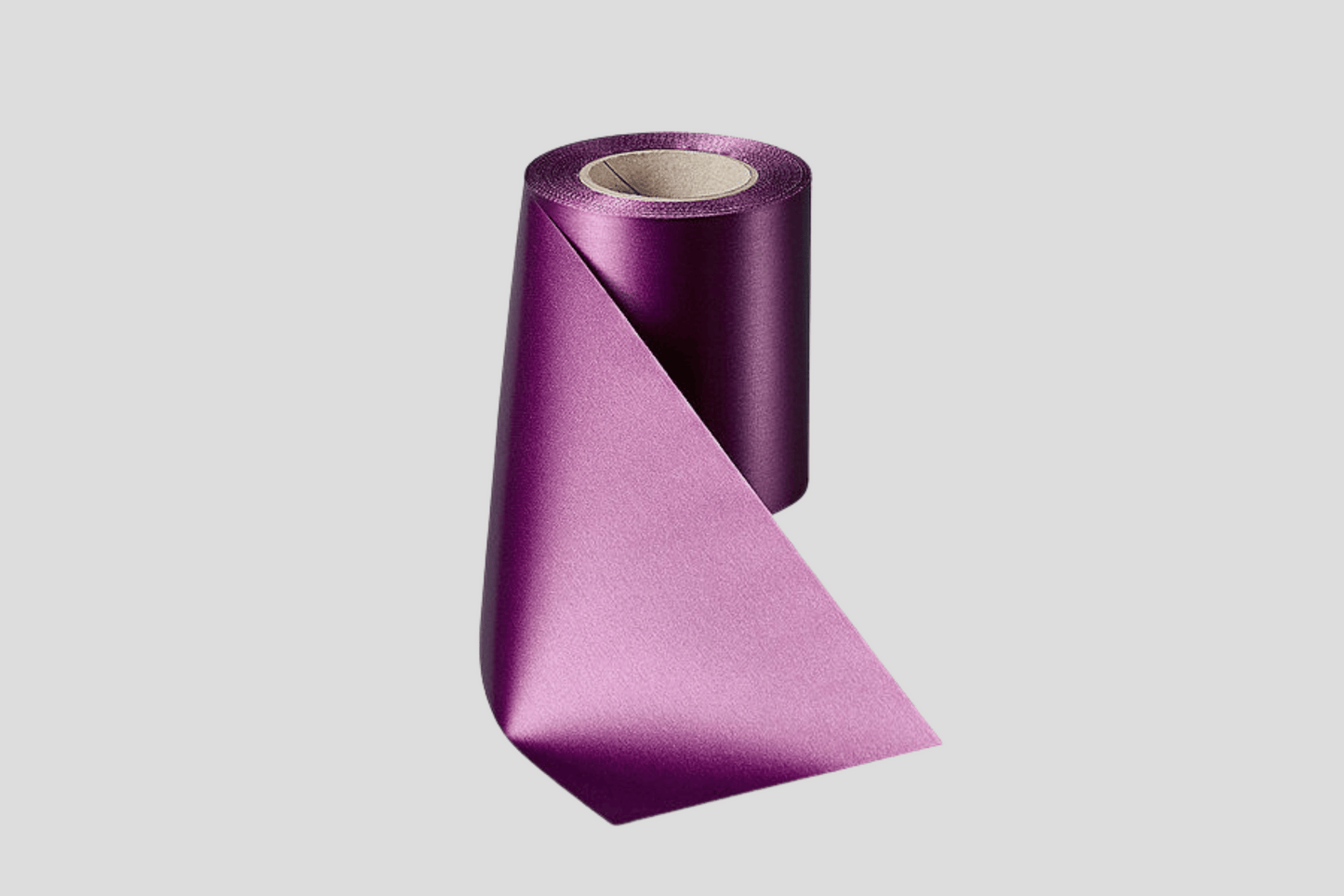 ECO Satin Ribbon Rolls 100 mm Ribbon JM Band EU Purple
