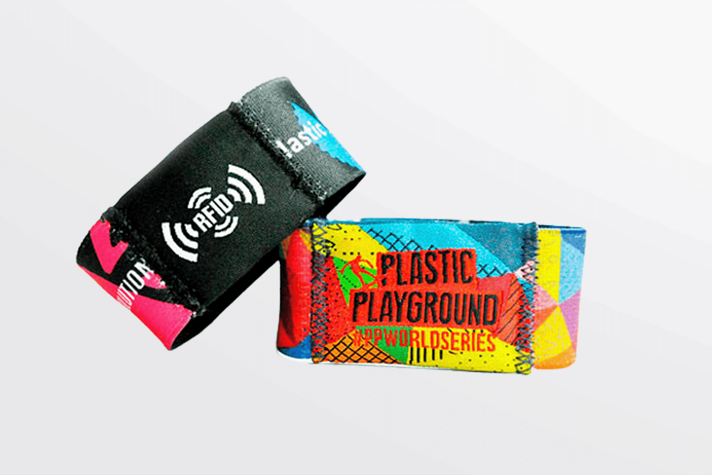 Elastic Wristbands with Print Fabric Wristbands JM Band®