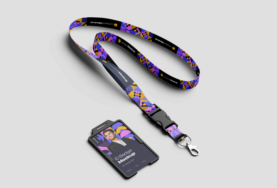 Lanyards with Print and Premium Lock Lanyards JM Band®