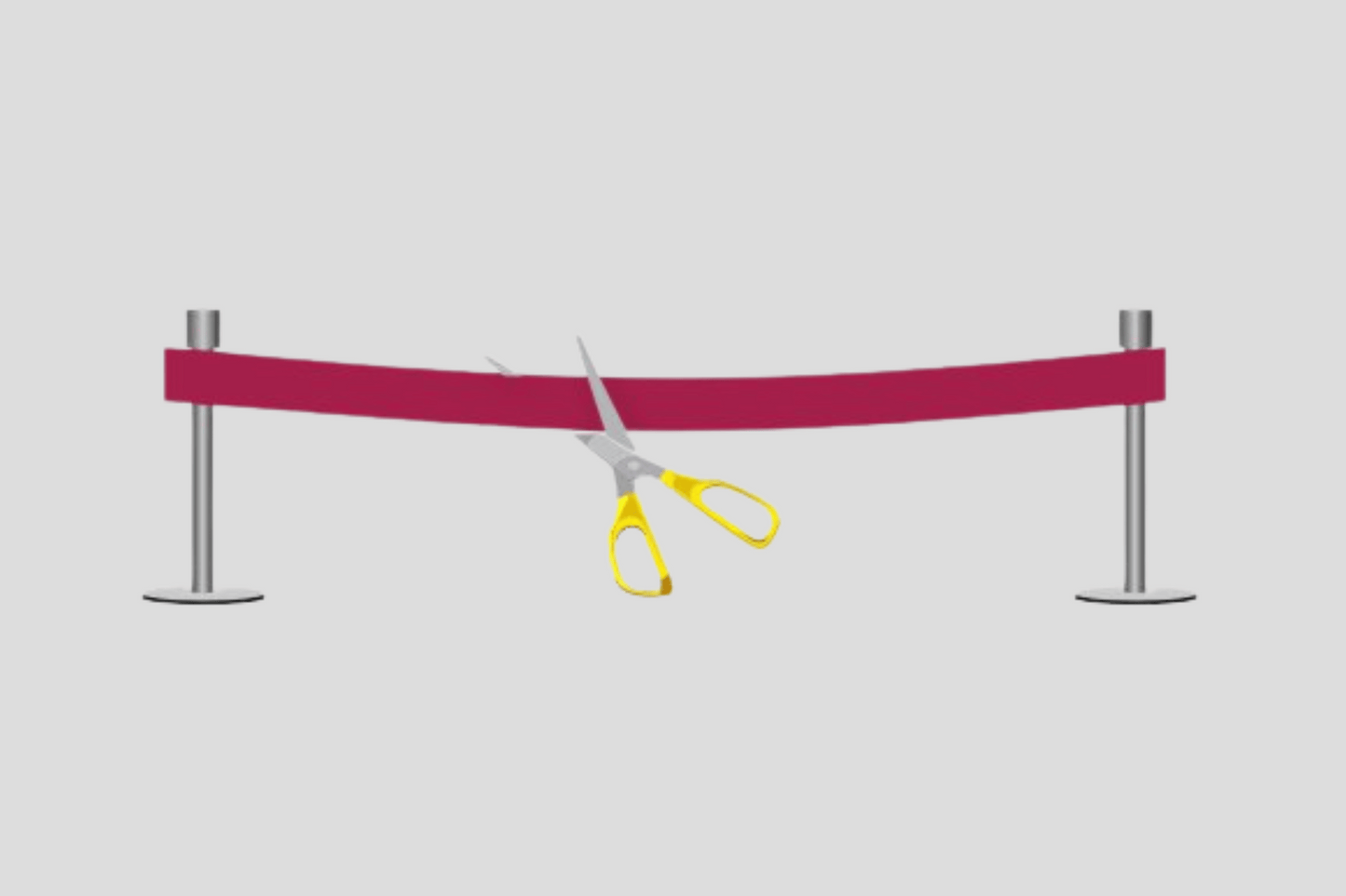 Inauguration Ribbon ECO Satin without Print JM Band EU