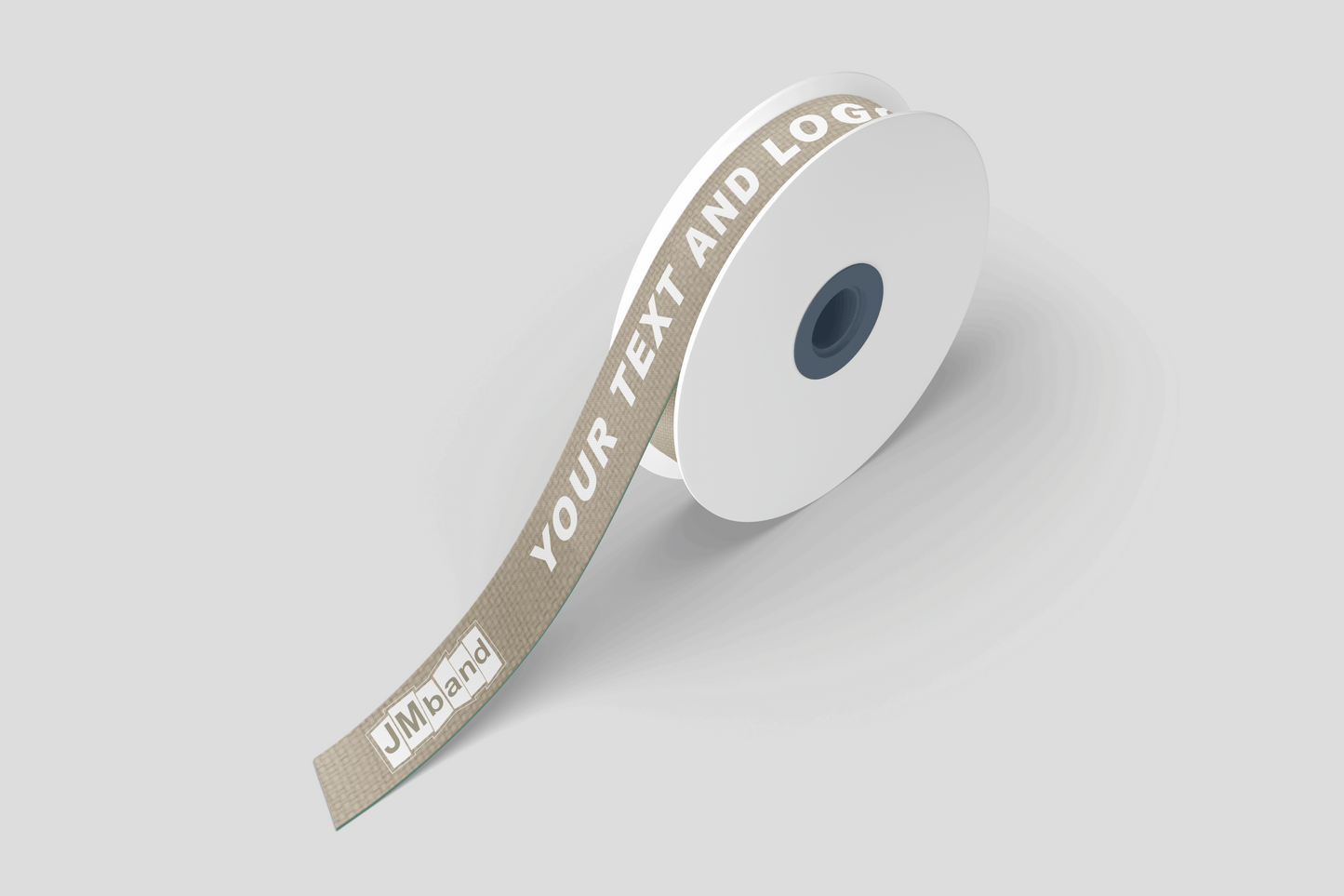 Fita de presente em tecido de bambu com fita estampada JM Band®