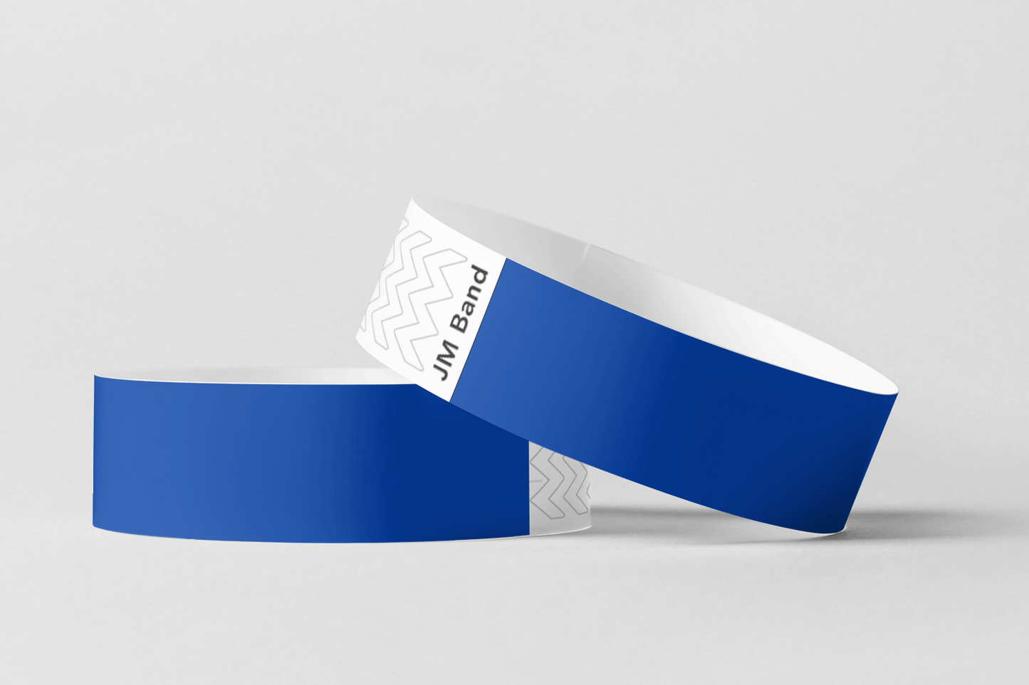 Paper Wristbands - Plain Stock Paper wristbands JM Band EU 10 Dark Blue