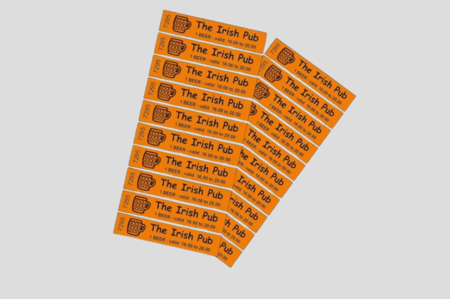 Coupon Tickets with Print Tickets JM Band EU