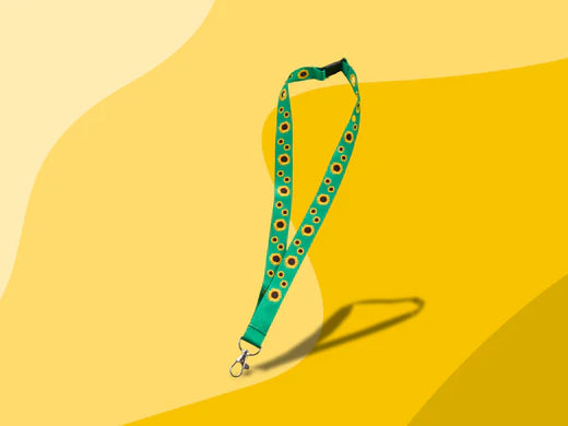 Sunflower lanyard