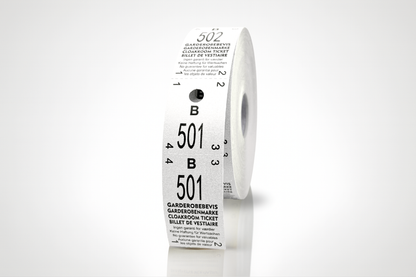 Ingressos para vestiário 2-partes (500 unid.)