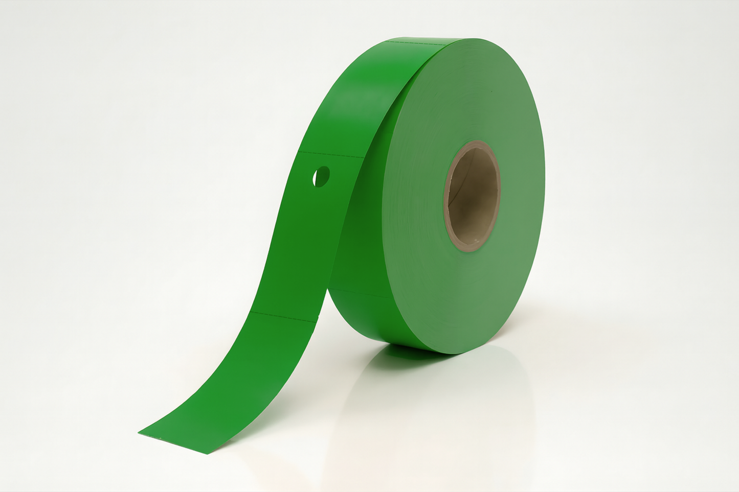 Bilhetes de vestiário térmico de 2 partes em rolo