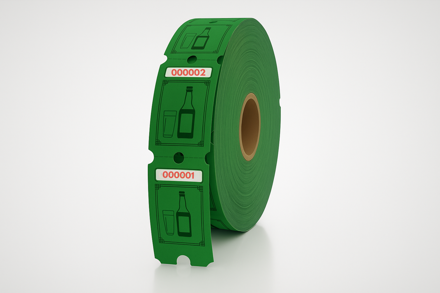 Bilhetes de bebida (1000 unid.)