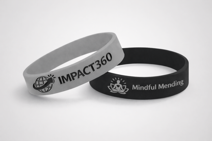 Pulseiras de silicone com relevo colorido JM Band®