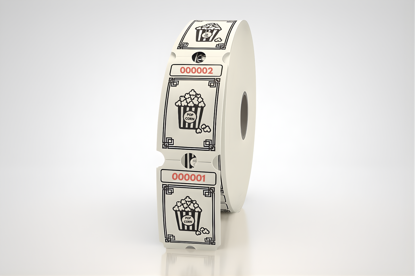 Bilhetes de comida (1000 unid.)