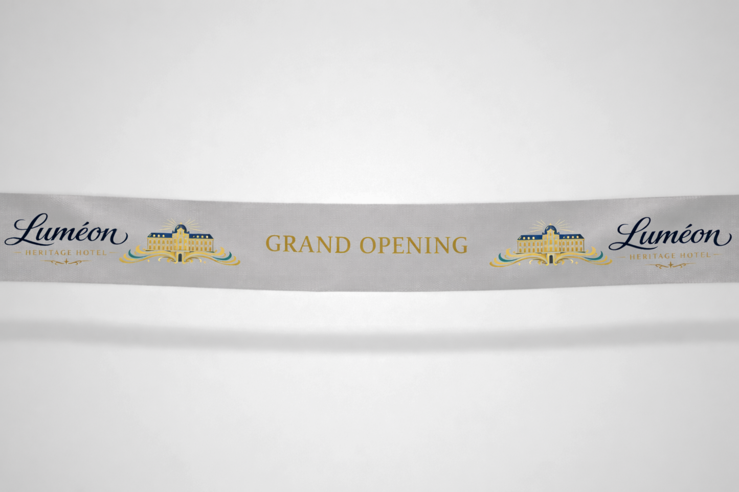 Fita de Inauguração com Impressão Colorida