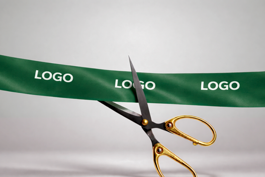 Fita de Inauguração ECO Cetim com Estampa - Consulte