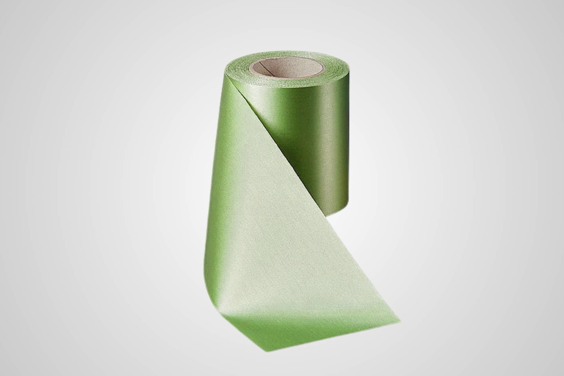Fita verde musgo em cetim ecológico da JM Band®.