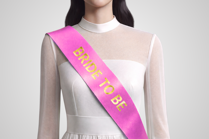 Faixa rosa personalizada com estampa, crie a sua própria na JM Band®.