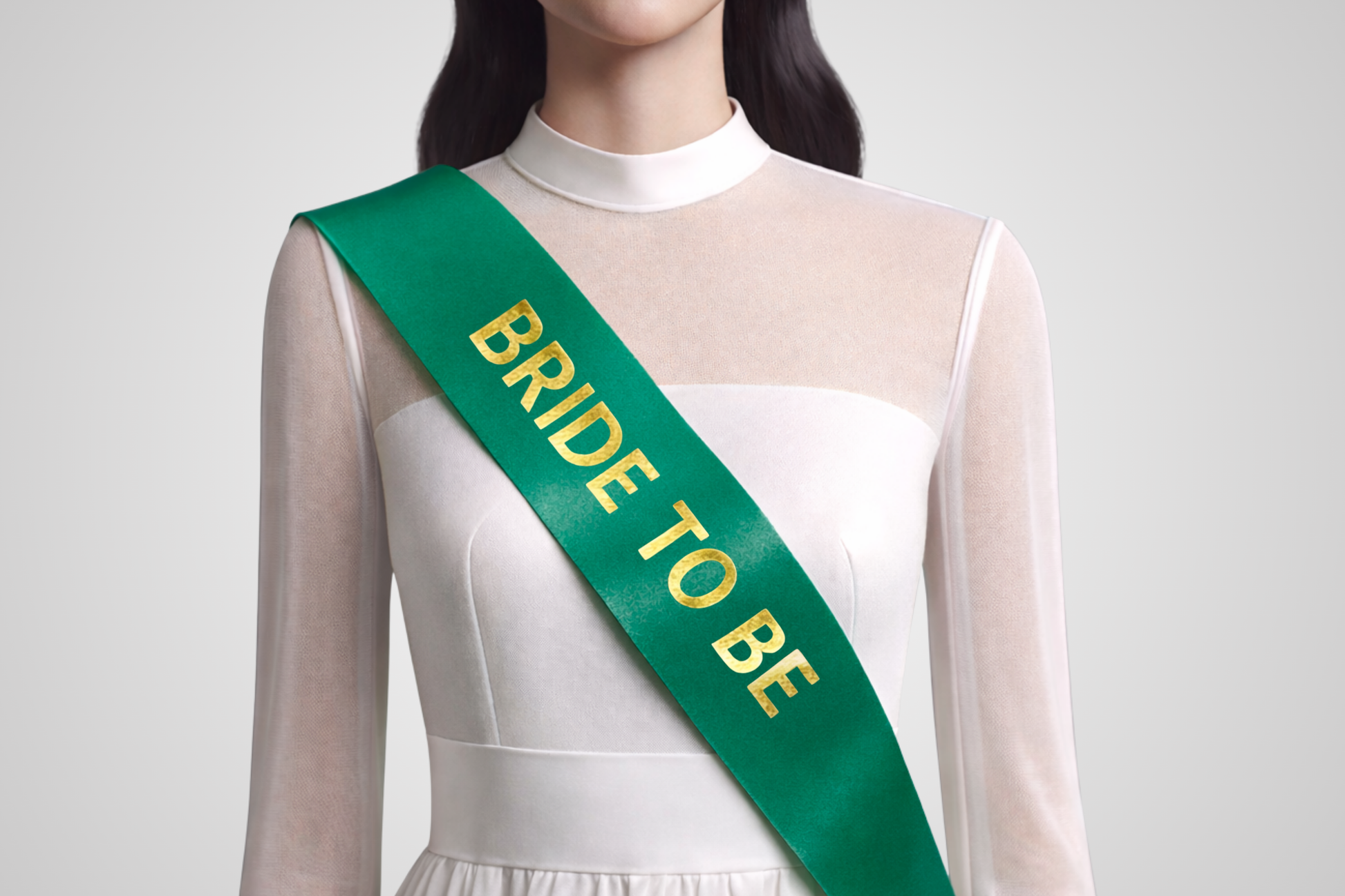 Faixa verde com estampa personalizada, crie a sua própria na JM Band®.