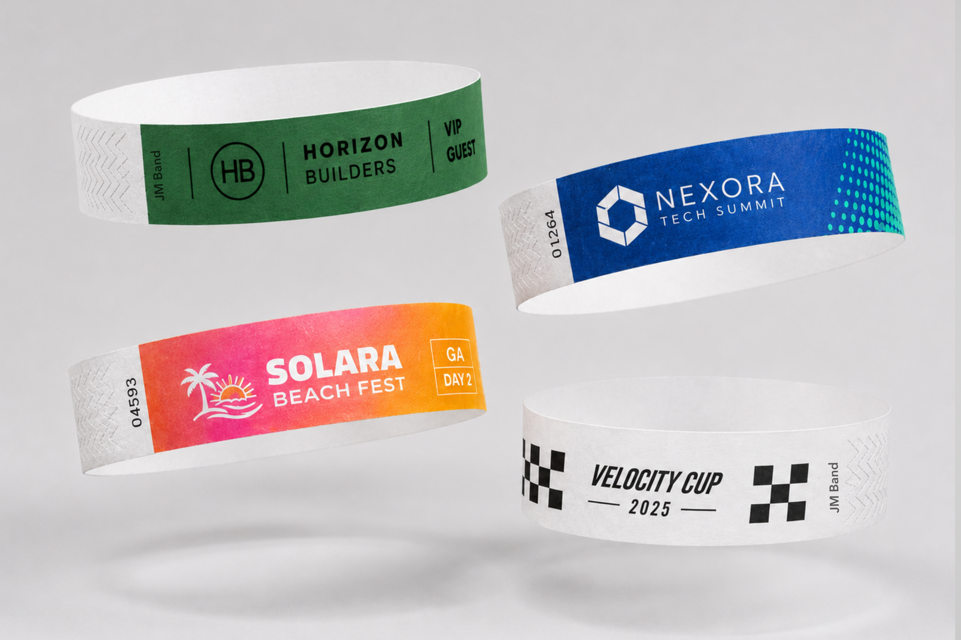 Pulseiras para eventos