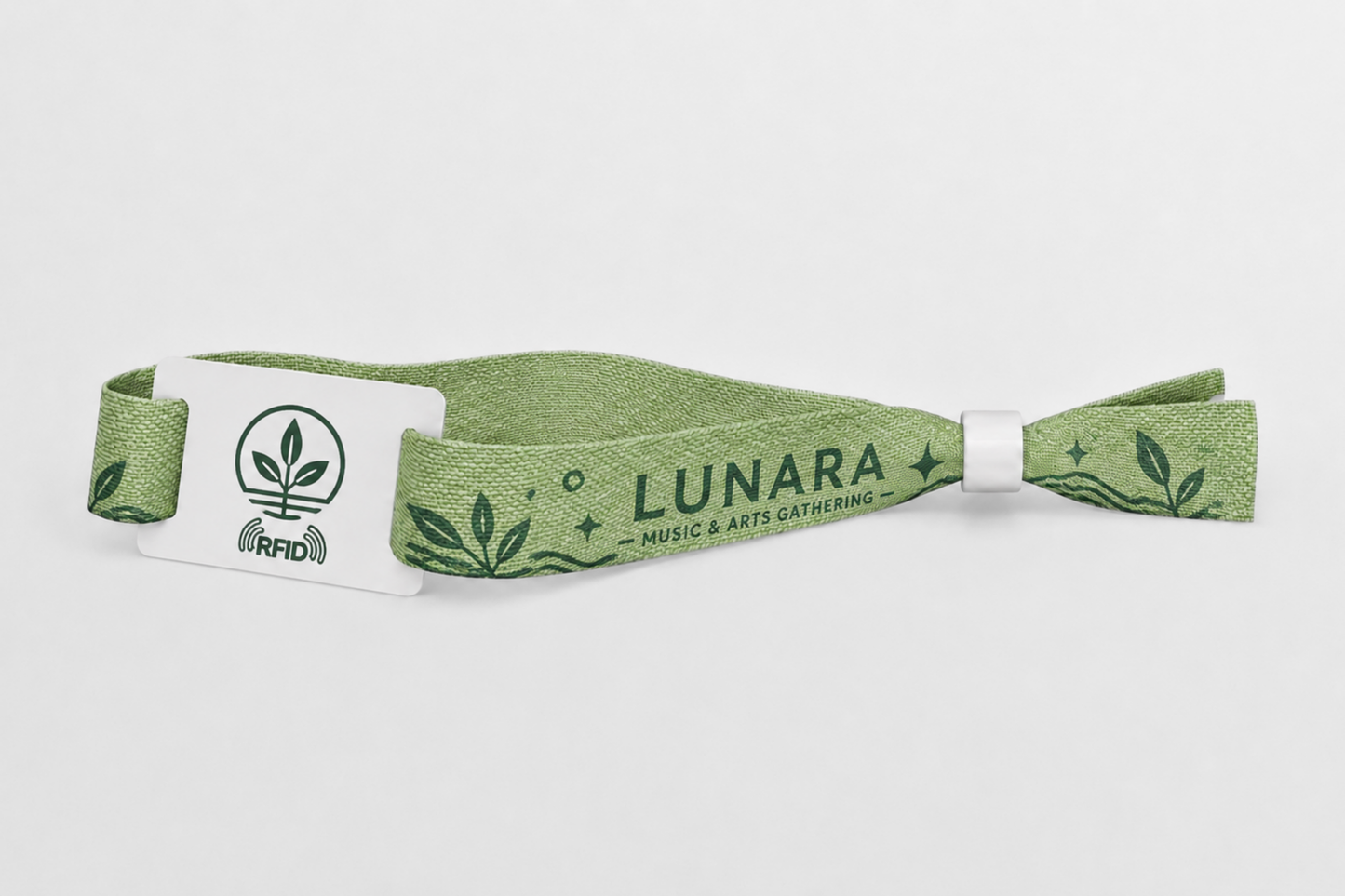 Pulseiras de tecido com MiFare Ultralight EV1