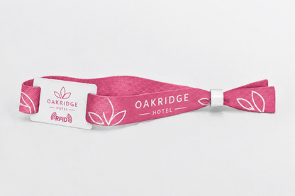 Pulseiras de algodão RFID com estampa