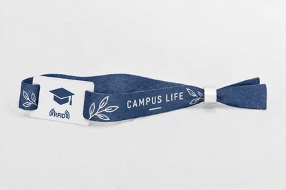 Pulseiras de algodão RFID com estampa