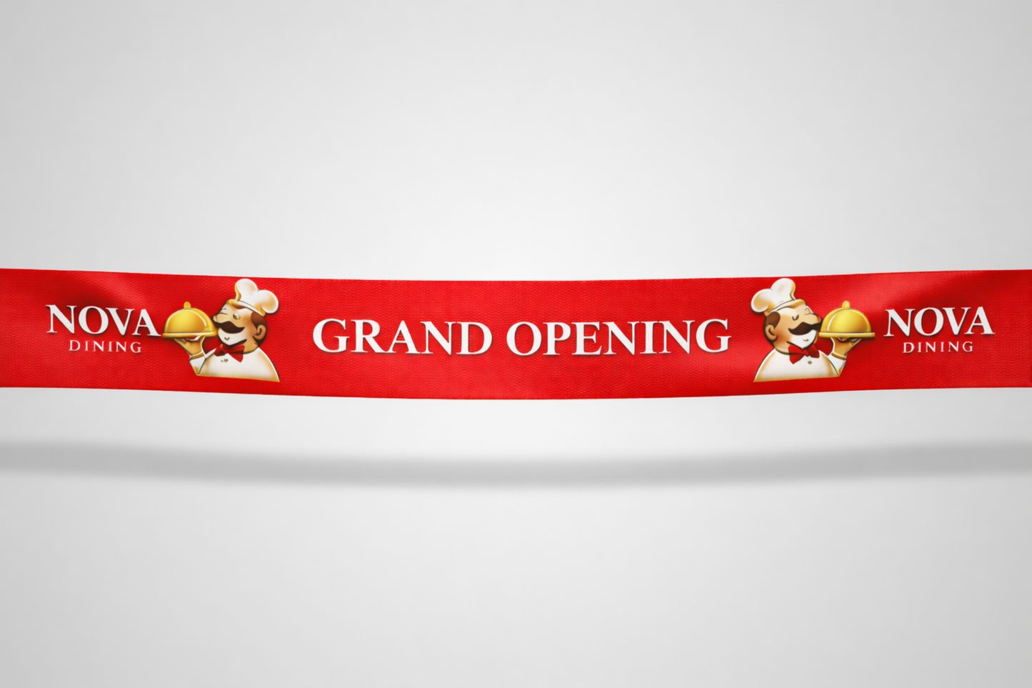 Fita de Inauguração com Impressão Colorida