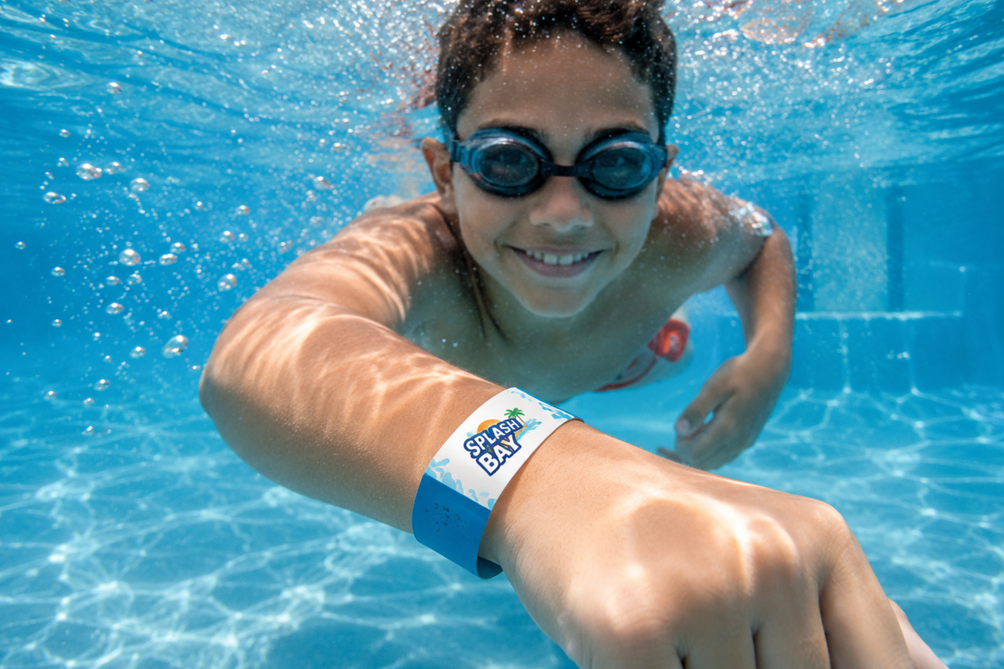 Pulseiras e braceletes para parques aquáticos