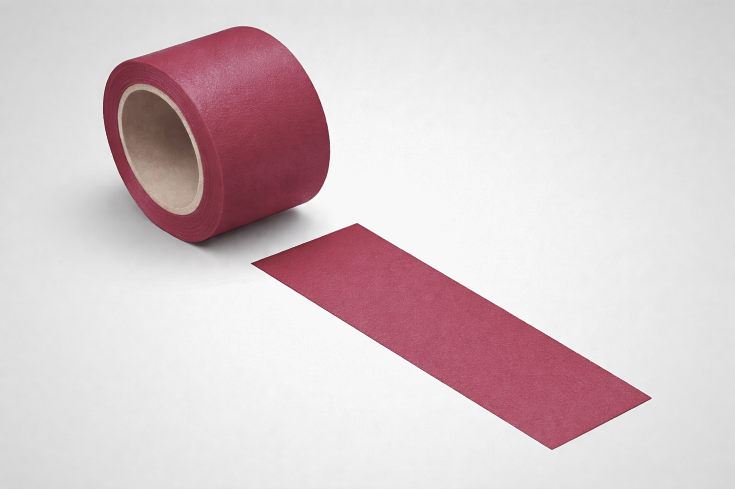 Fita de presente larga em vermelho escuro da JM Band®.