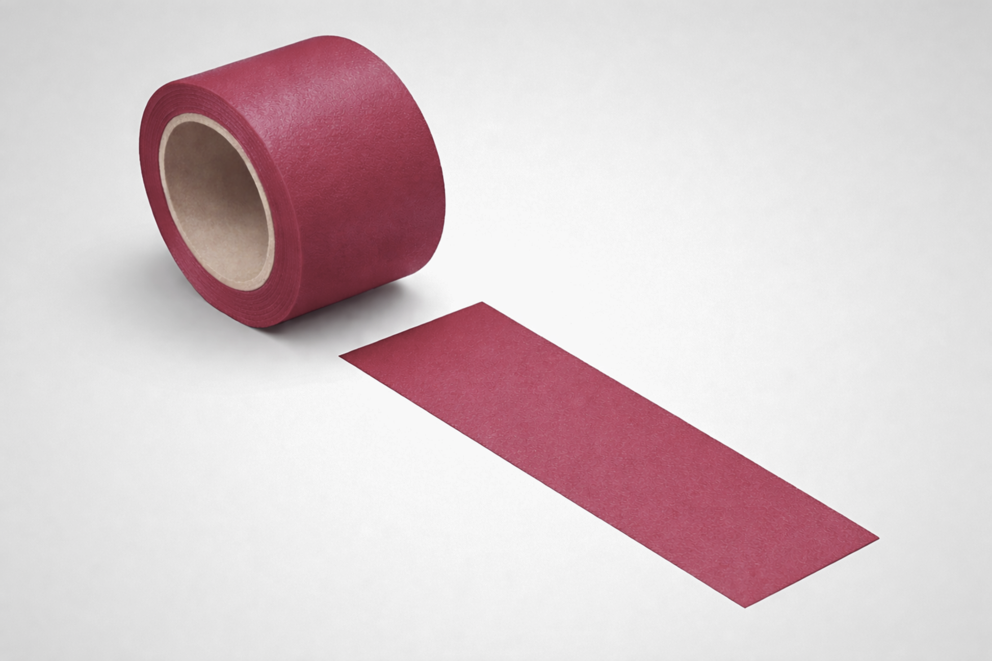 Fita de presente larga em vermelho escuro da JM Band®.