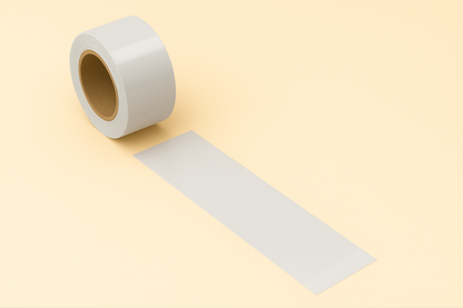 A photo of Wide Gift Ribbon PX9 in Stock from JM Band®. Purchase ribbon in Silver Metallic here.