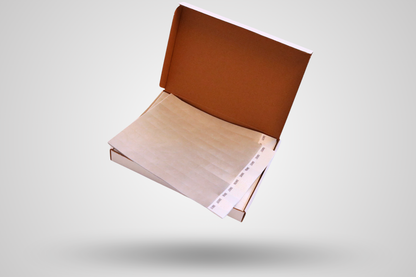 Foto de uma caixa com 1000 pulseiras de papel lisas da JM Band®. Compre pulseiras de papel na cor cinza aqui.